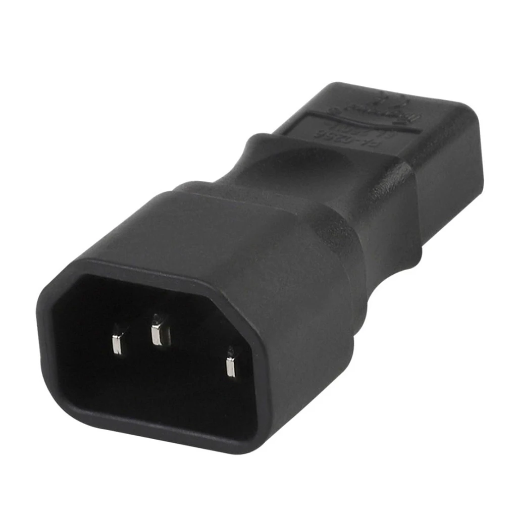 IEC320 C14 Male To  IEC 320 C9 Female Power Converter AC Adapter