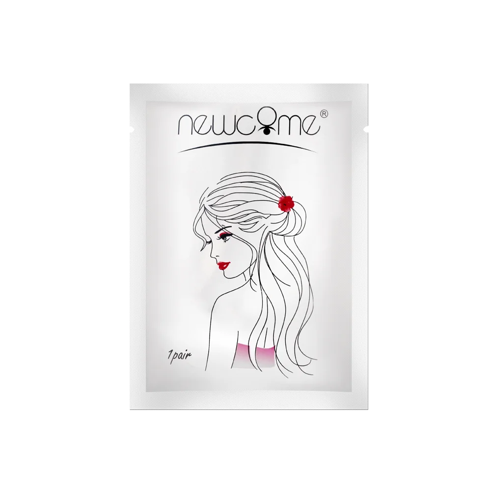 NEWCOME 50/100 пар/партия, все стили, накладки для глаз, увлажняющая маска для лица, ресницы для наращивания, инструмент для макияжа - Цвет: silver3