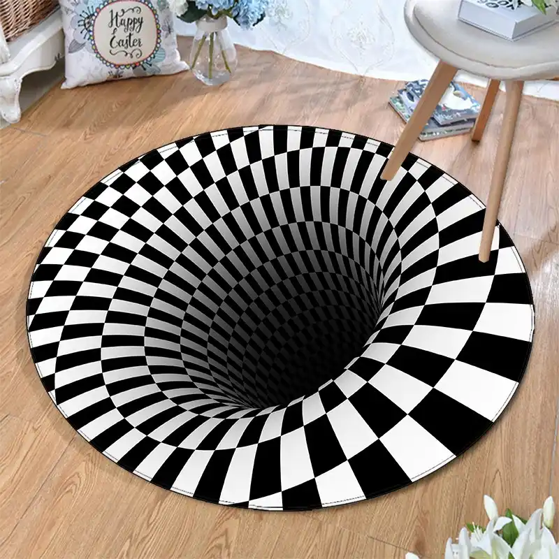Zootopbear Mandala Round 3d Karpet Bohemian Kamar Anak Anak Bulu Istana Di Lantai 60 Cm Tapete Mat Boho Untuk Karpet Dapur Aliexpress