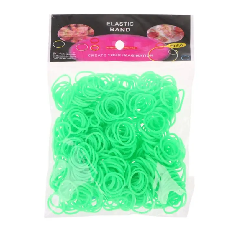 600 шт радужные Мега заправляемые резинки DIY Браслеты вечерние украшения для девочек - Цвет: 11