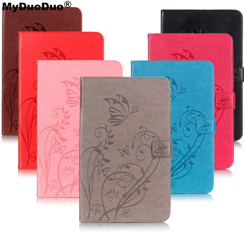 Чехол для планшета samsung Galaxy Tab A A6 10," SM-T580 T585 T580 T585N Smart Cover Funda 3d принтер из искусственной кожи+ пленка