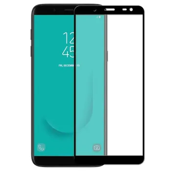 

TBOC Protector Screen 5D for Samsung Galaxy J6 [2018] [5.6 "] Tempered Glass Ultra Thin Full Protection resistant