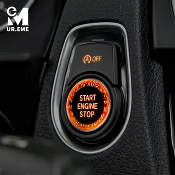 

ENGINE START STOP Button Sticker For BMW F20 G30 F11 X3 F25 F31 X5 F15 X1 F48 F30 F10 F34 F07 X6 F16 F36 22 Interior Accessories