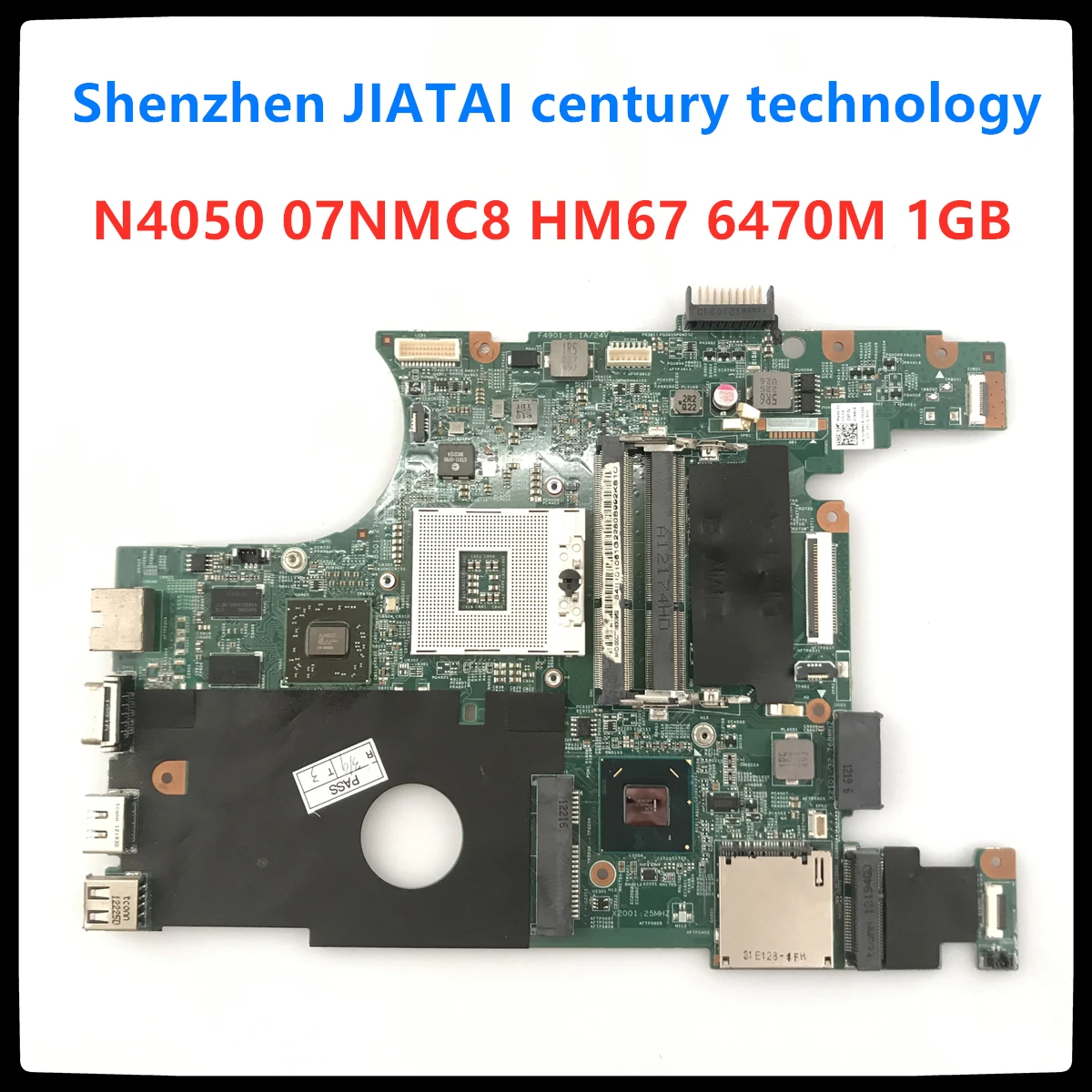 07NMC8 материнская плата для ноутбука DELL 07NMC8 inspiron 14 N4050 основная плата 7NMC8 HM67 w/HD 6470M 1 ГБ DDR3 ТЕСТ ОК