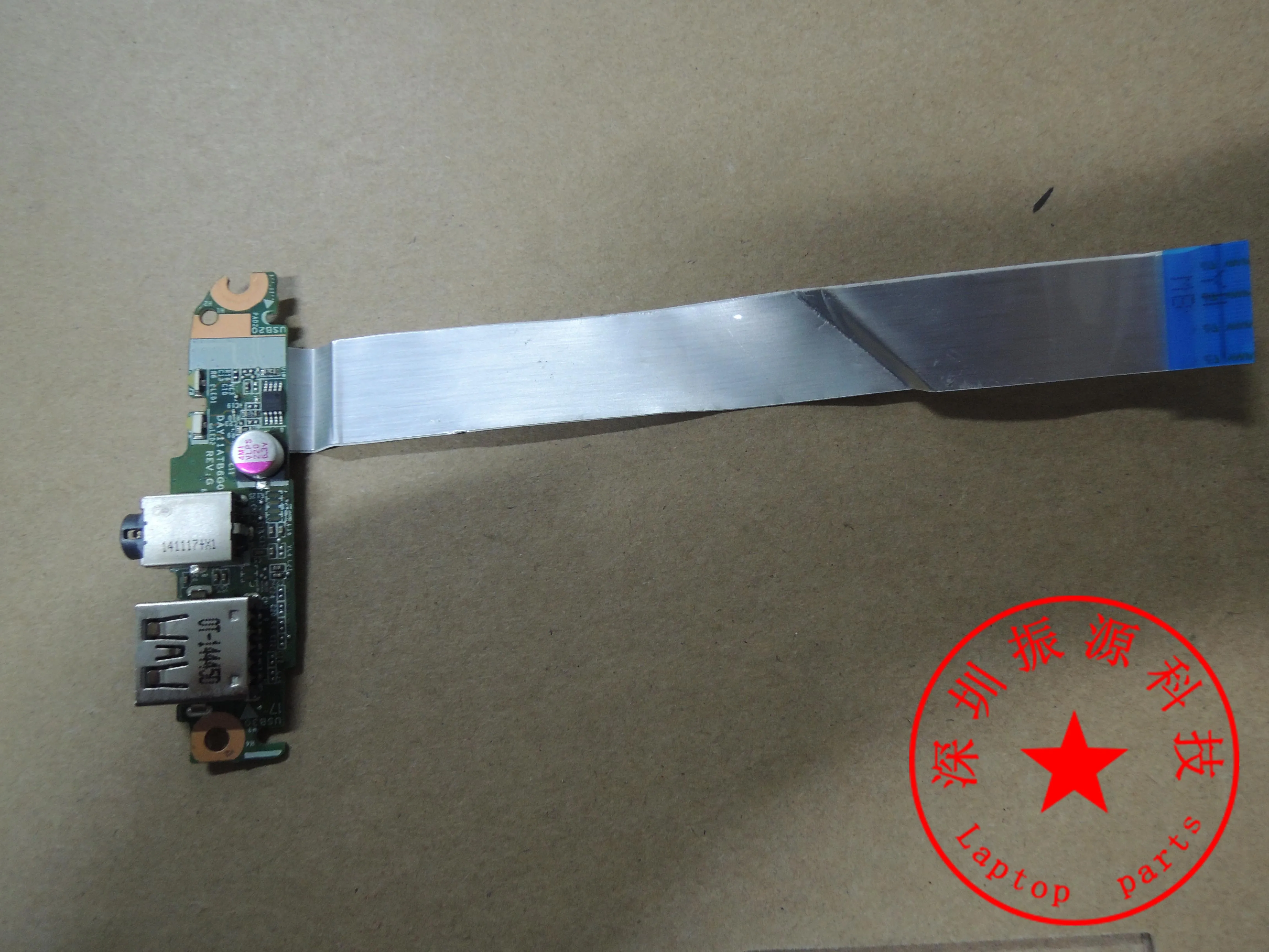 USB Audio board Чехол для hp Pavilion 15-P 15T-P 15-P100DX 15-P032ax 15-P074tx 15-P098tx lcd верхняя задняя панель/рамка/нижний чехол/подставка для рук клавиатура - Цвет: USB Audio board
