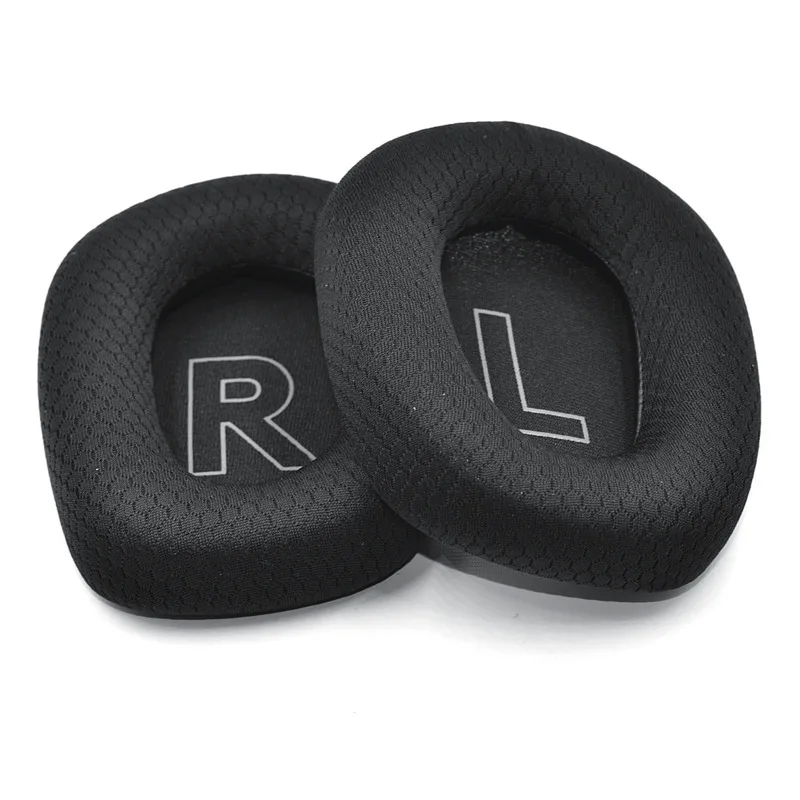 

Ear Pads Replacement Net Leather For Logitech G733 Earphone EarPads Soft Memory Foam Sponge Case Earmuff Accessories Black Eh#