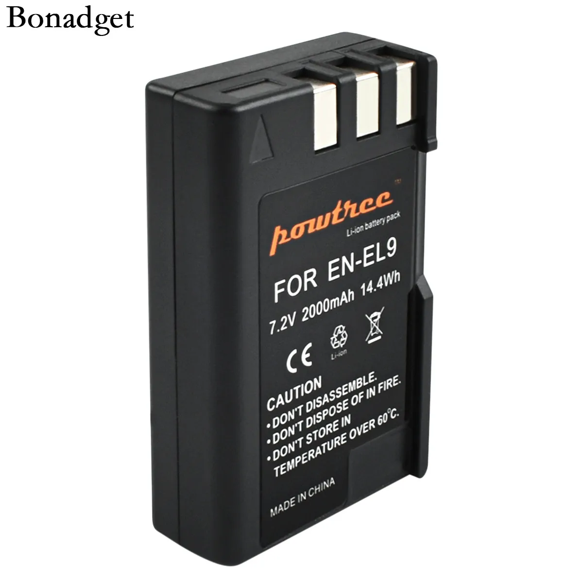 Bonadget 2000 мА/ч, EN-EL9 RU EL9 EN-EL9a RU EL9a EL9a цифровой Камера Батарея AKKU для Nikon EN-EL9a D40 D60 D40X D5000 D300