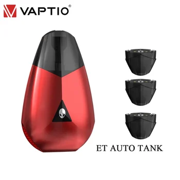 

Vaptio ET AUTO vape pod system patented ceramic atomizer 1.5ohm 12W Max starter kits quick charge built-in 550mAh wype cheap