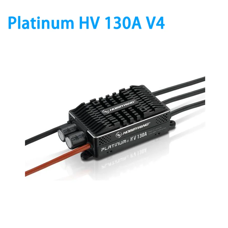 Hobbywing Platinum 60A/80A/120A/130A/200A V4 серия бесщеточный BEC ESC 3-14S для вертолетов с фиксированным крылом