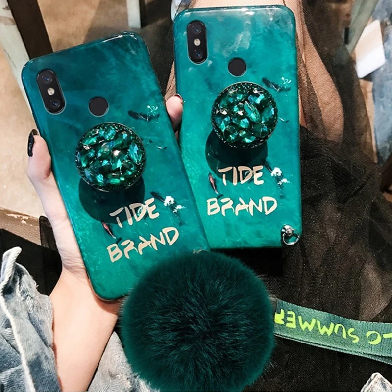 Emerald Live Wallpaper Lanyard Case For Xiaomi Mi8 lite Mi9 9T 9SE Mi6 6X 5X Max3 Max2 Mix2 s A1 A2 A3 A3lite CC9E CC9 Pro Cover |