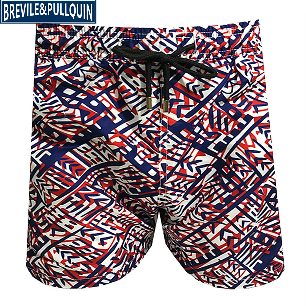 Brand Fashion Brevile pullquin Beach Board Shorts Men Turtles Swimwear Bermuda Quick Dry Adults Swimtrunks M L XL XXL - Цвет: Y