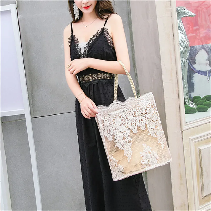 

Canvas Tote Print Lady Bag Casual Beach Tote Eco Shopping Bag Daily Items Collapsible Canvas Shoulder Bag Customizable