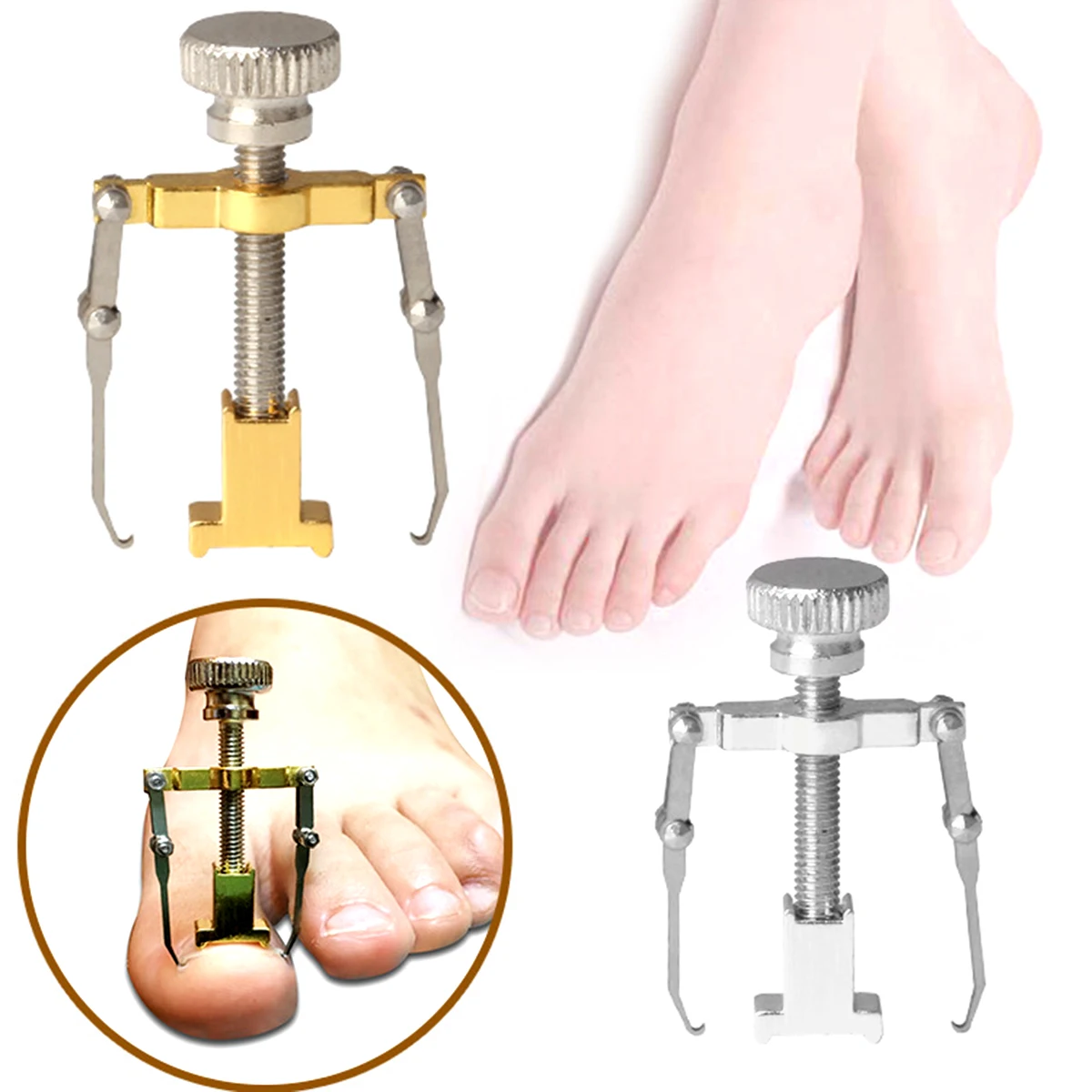 New Ingrown Toe Nail Recover Correction Tool Pedicure Toenail Fixer Foot Nail Care Tool Orthotic Nail Corrector Pedicure Tool