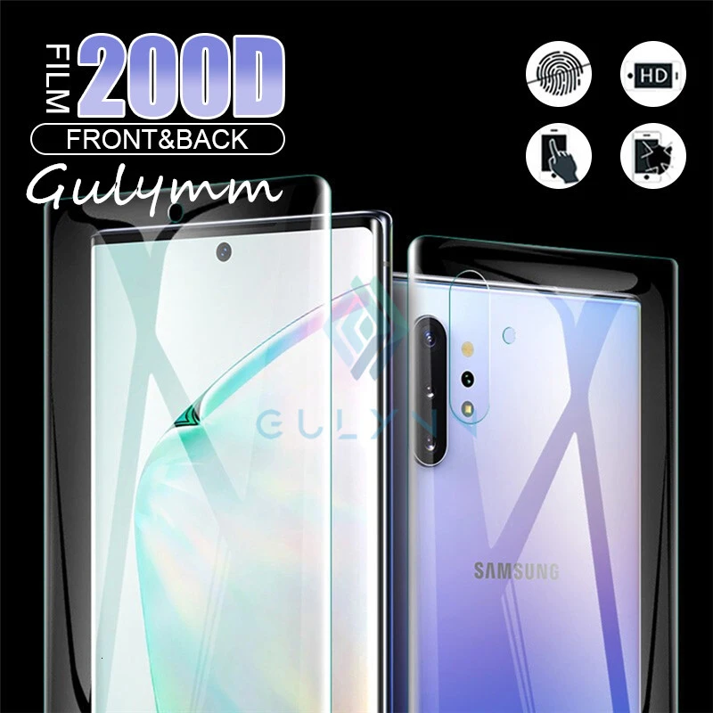 Передняя и задняя мягкая Гидрогелевая пленка для Samsung Galaxy M20 Защита экрана A20 A30 A40
