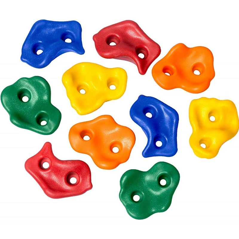 5Pcs Multi-Colored Kids&ampAdults Climbing Holds Rock Set for Outdoor Indoor Home Playground DIY Wall | Спорт и развлечения