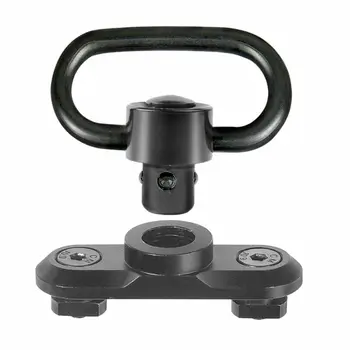 

Tactical 1.37 inch Sling Swivel Stud Mount Adapter For M-Lok Rail Quick Release QD Sling Mount
