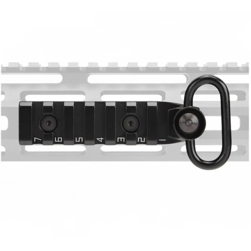 Handguard M-LOK Link Picatinny рельсовый профиль 7 слотов с Qucik Съемная стропа поворотный QD характеристики крепления