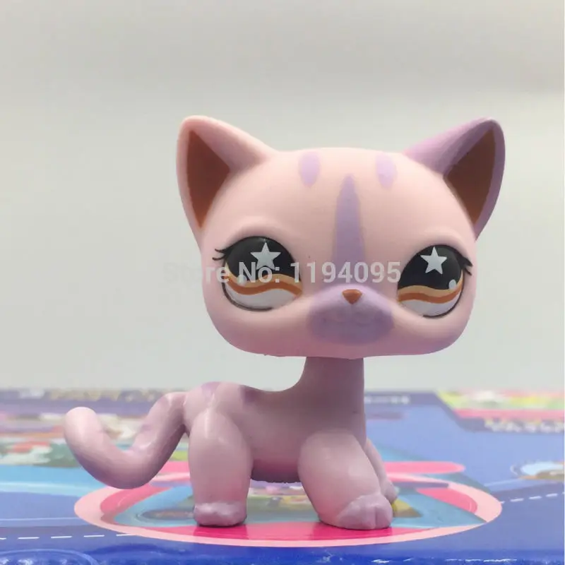 Lps кошка игрушки для домашних животных котенок с короткой шерстью
