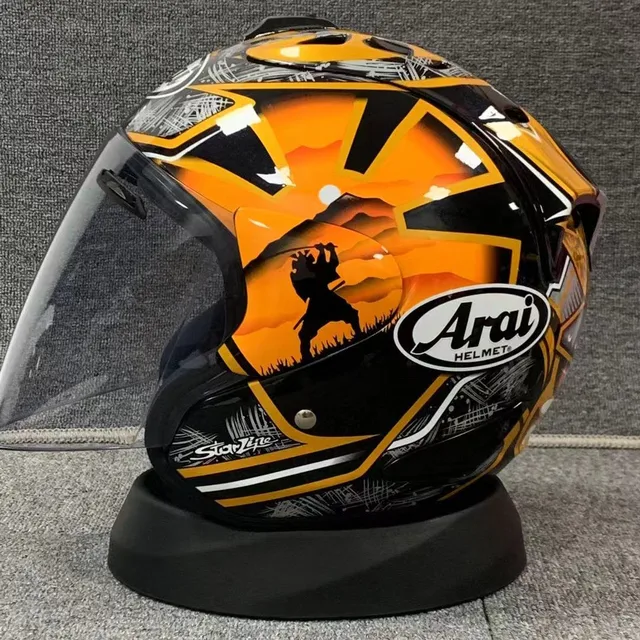 SZ Ram Samurai Pedrosa Gold Motorcycle 