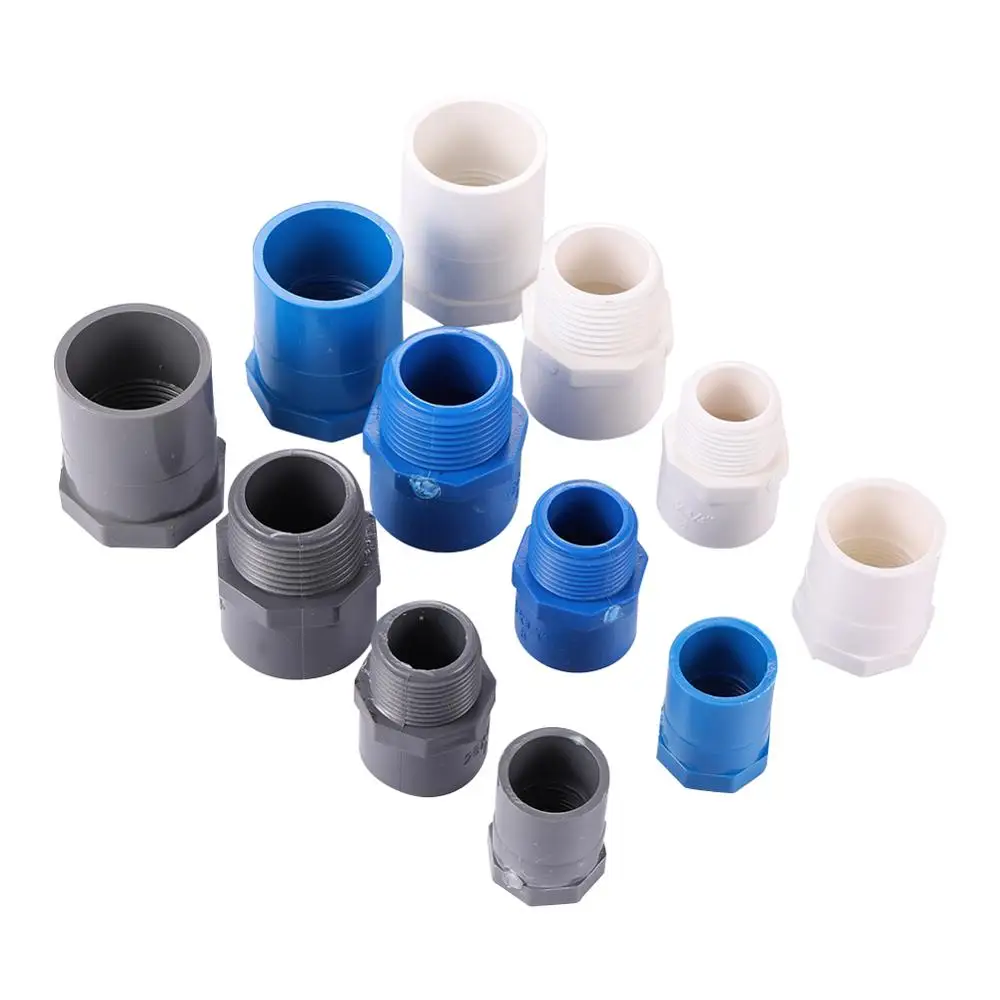 2 Pz 1/2 "a 2" Pollici Doppio Filettatura Femmina Riduttore Comune Tubo IN PVC Raccordi Filettati Giardino Irrigazione Tubo Di Plastica Comune Accessorio - Foto 12