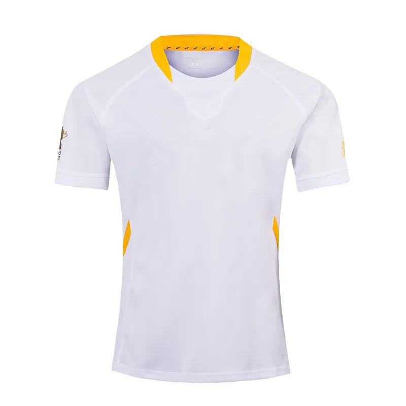 Away SOUTH AFRICA RUGBY HOME AWAY JERSEY size S-3XL Top quality Free shipping - Цвет: Away