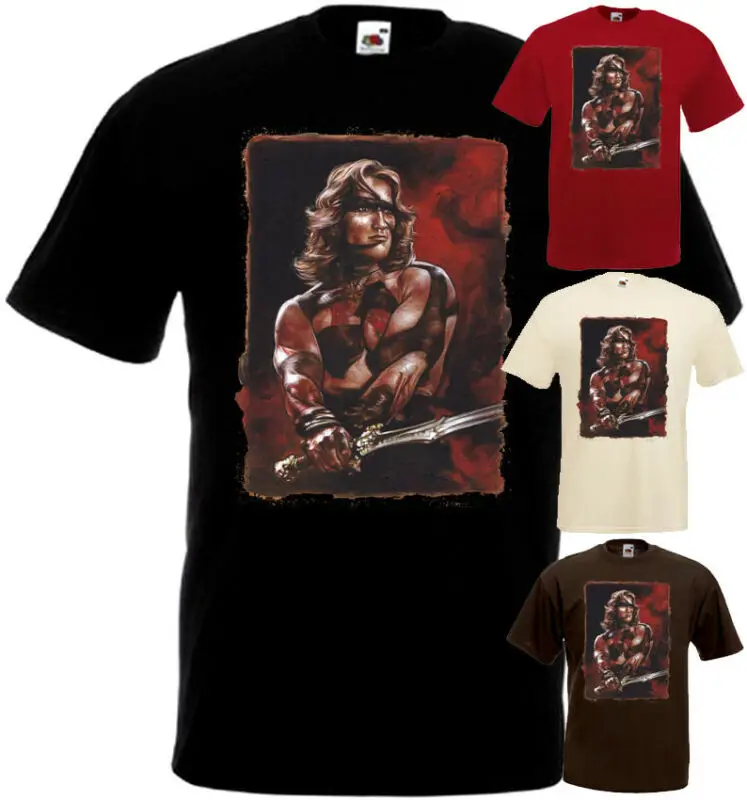 Conan the Разрушитель v3 футболка черный кирпич коричневый постер все размеры S...5XL |