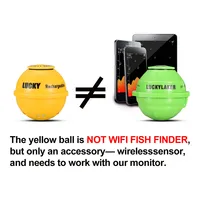LUCKY FF1108-1CWLA Rechargeable Wireless Sonar for Fishing 45M Water Depth Echo Sounder Fishing Finder Portable Fish Finder 1