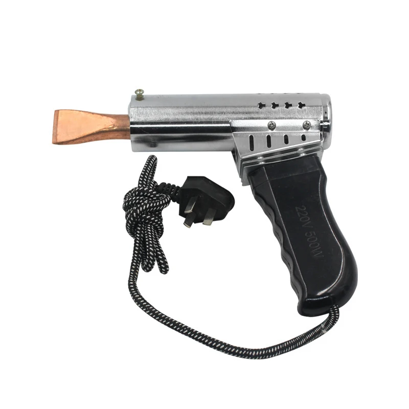

220V 500W Universal Soldering Gun, Chisel Tip, Handheld Powerful Soldering Iron Soldering Hot Gun with Temperature 200-400C,