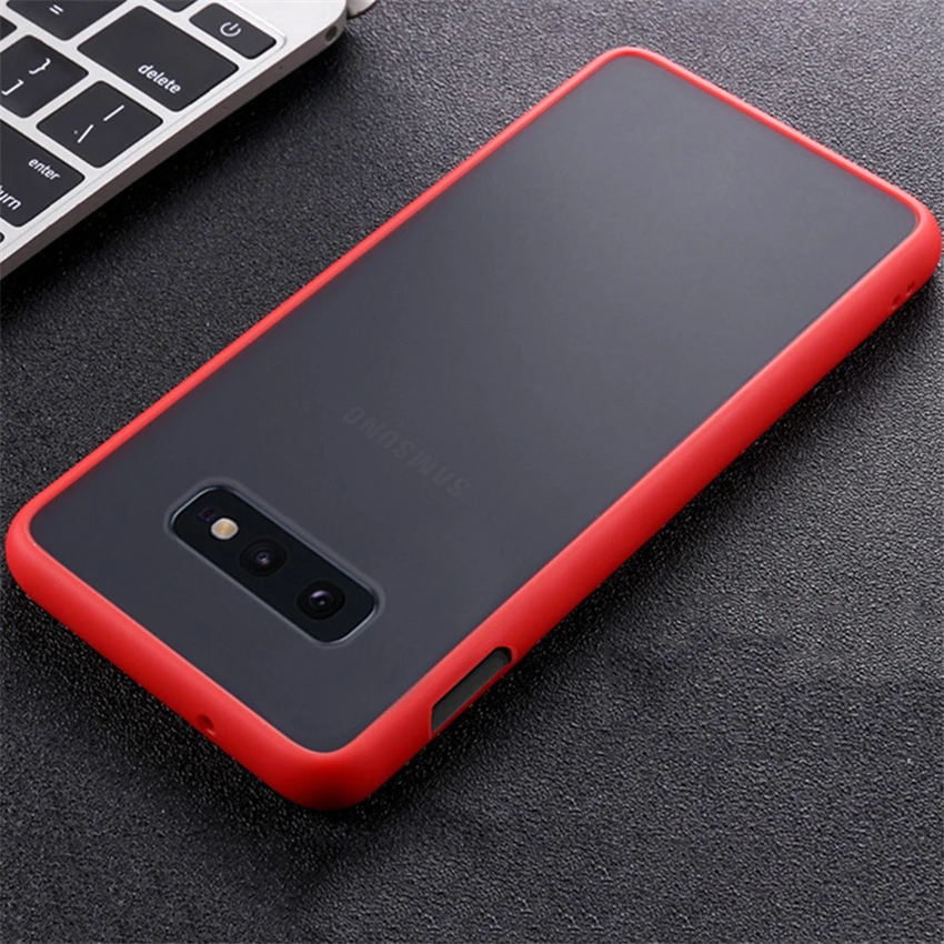 Жесткий силиконовый чехол для Samsung Galaxy A10S A20E A30 A40 A50 A60 A70 A90 5G S8 S9 S10 Note10 Plus Note8 Shockproor