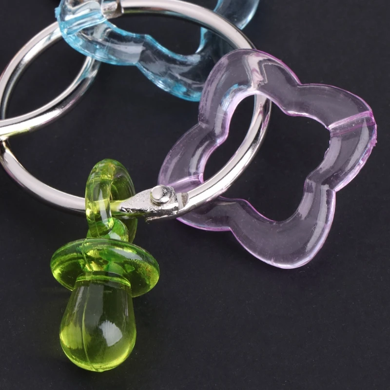 Parrot Toys Chewing Bite Colorful Acrylic Rings Bird Parakeet Hanging Cage Perch Parrot Toy bird