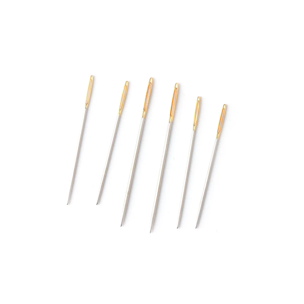 6Pcs Large Eye Blunt Needles Thick Knitter Wool Yarn Hand Sewing