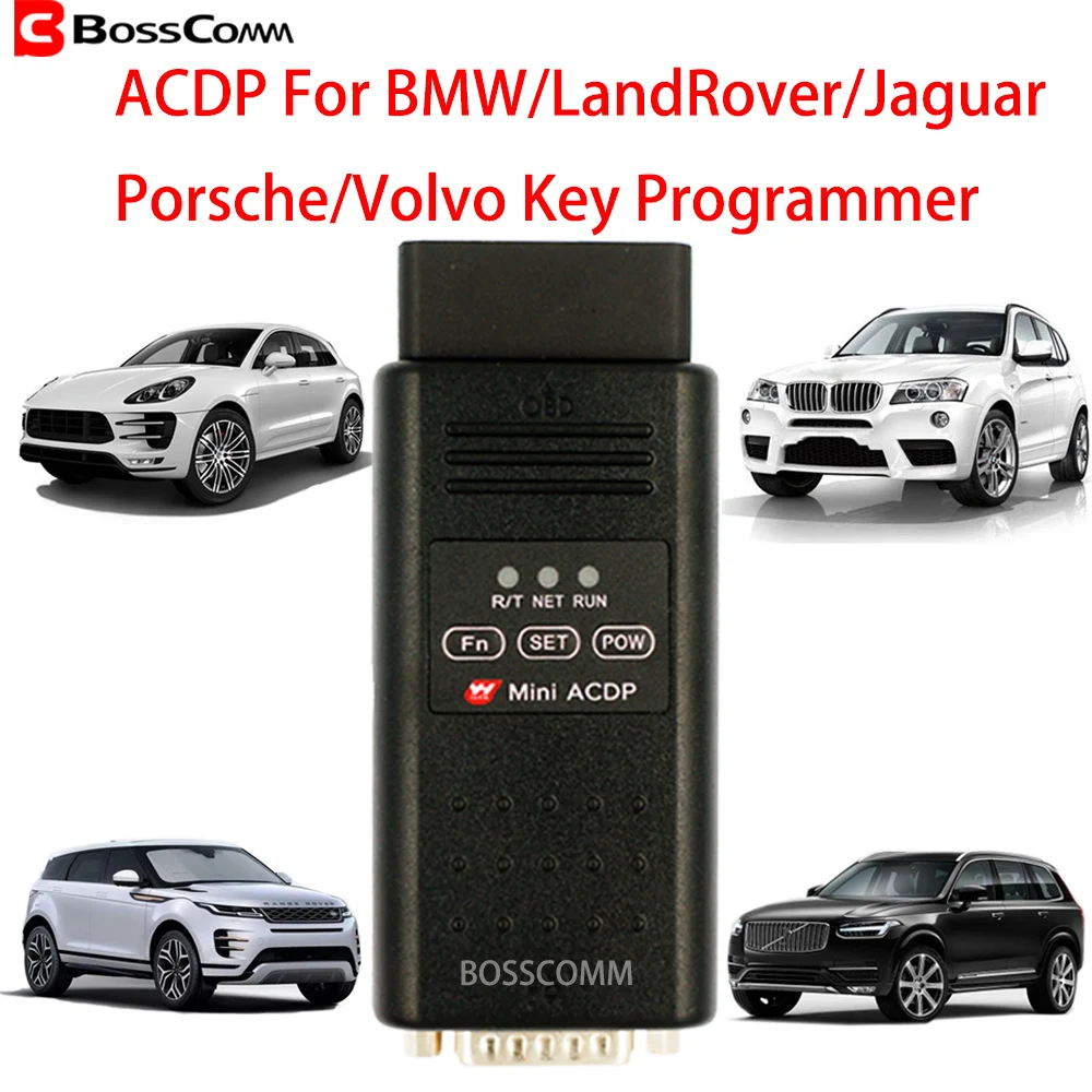 Мини ACDP Автомобильный ключ программист Авто для BMW OBD2 LandRover/Jaguar Porsche VOLVO пульт