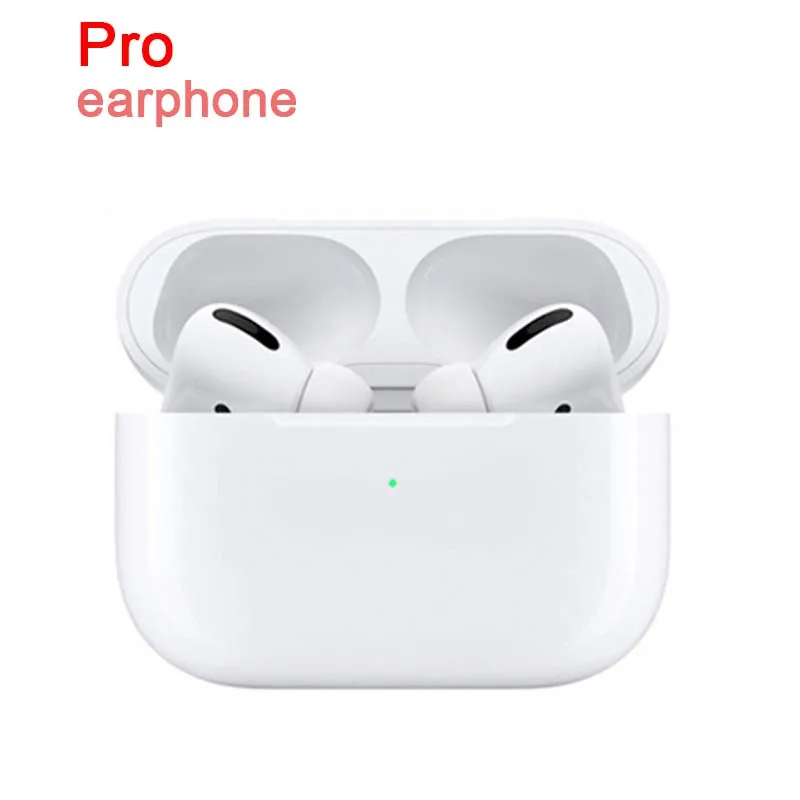 Airpods pro air pods ear pods pro tws беспроводные bluetooth наушники, стерео наушники, гарнитура с шумоподавлением, наушники Bluetooth для apple android - Цвет: earphone