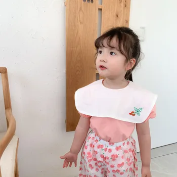 

2020 New Baby Girls Shirt Summer Kids Girls Blouse 1-6 Years