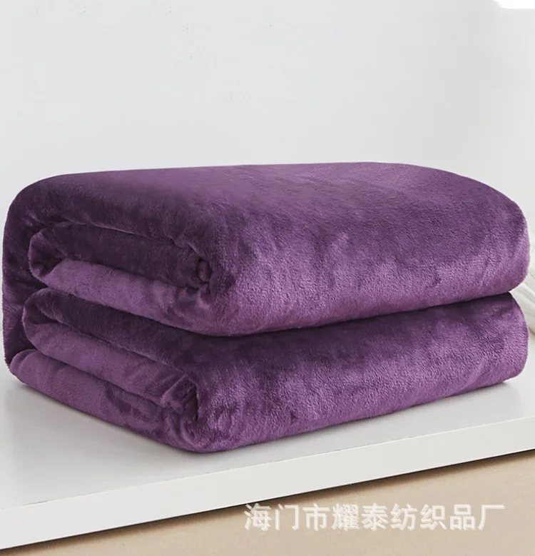 Миниатюрный Супер-теплый, твердый и Теплый Бархатный ковер, ковер, диван-кровать, простое бархатное одеяло, Коралловое бархатное фланелевое одеяло