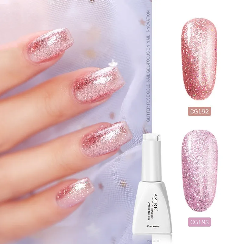 12ml Galaxy Nail Gel Polish Semi Permanent Neon Shimmer Shining UV Gel Polish Varnish Shiny Glitter Led Nail Enamel Gel