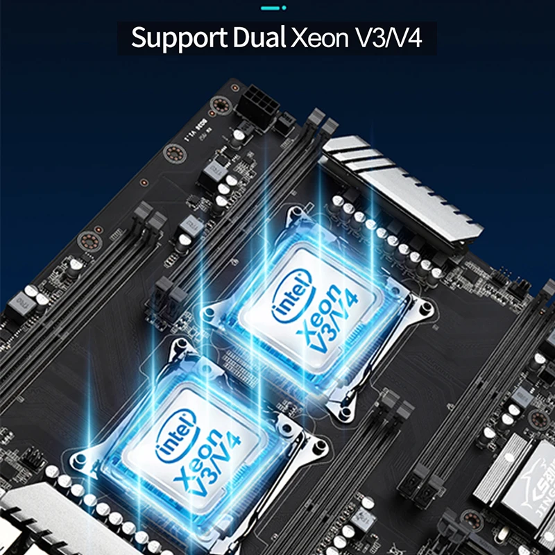 Intel Xeon E5-2680v4 x99dualマザーセット