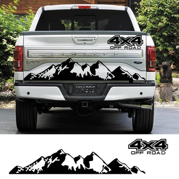 

Car Sticker 4X4 Off Road Graphic Vinyl Decal For Ford Ranger Raptor Pickup Isuzu Dma Nissan NAVARA Toyota Hilux Auto Accessories