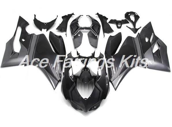 

New Complete Motorcycle Fairings for Ducati 899 1199 2012 2013 12 13 14 Body Kit Panels ABS Plastic Cowlings Bodywork Gray
