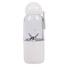 Usb зарядка портативная электрическая соковыжималка блендер фрукты детское питание молочный миксер машина для приготовления сока Бытовая-белая