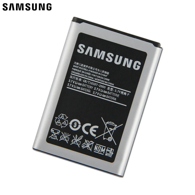 Оригинальная батарея Samsung EB483450VU для C3630 C3230 C5350 C3752 GT-C3630 GT-C3630C GT-S5350 GT-C3230 GT-C3752 GT-C3528 900 мА-ч