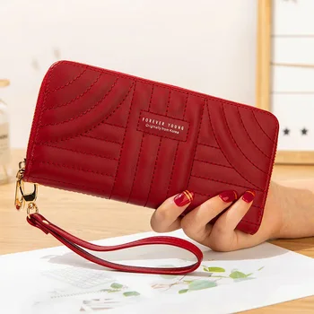 

Long Women's Wallet pu Leather Purses Coin Purse Card Holder Wallets for Women Female Clutch Money Bags Wallet Phone Bag