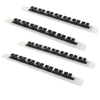 

4pcs Vertical Fishing Pole Storage Stand 7-Rod Holder Boat Rod Rack Wall Mount