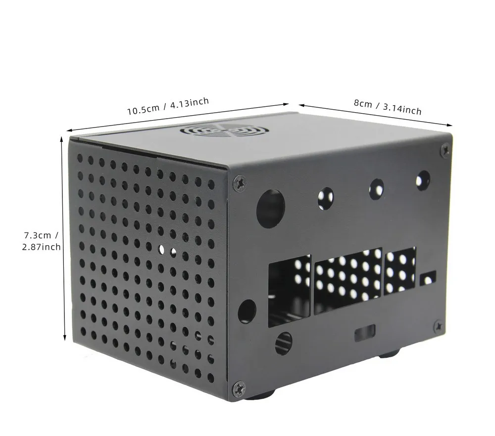 NVIDIA Jetson Nano T100 Metall Fall mit Power & Reset Control Schalter für Jetson Nano Entwickler K