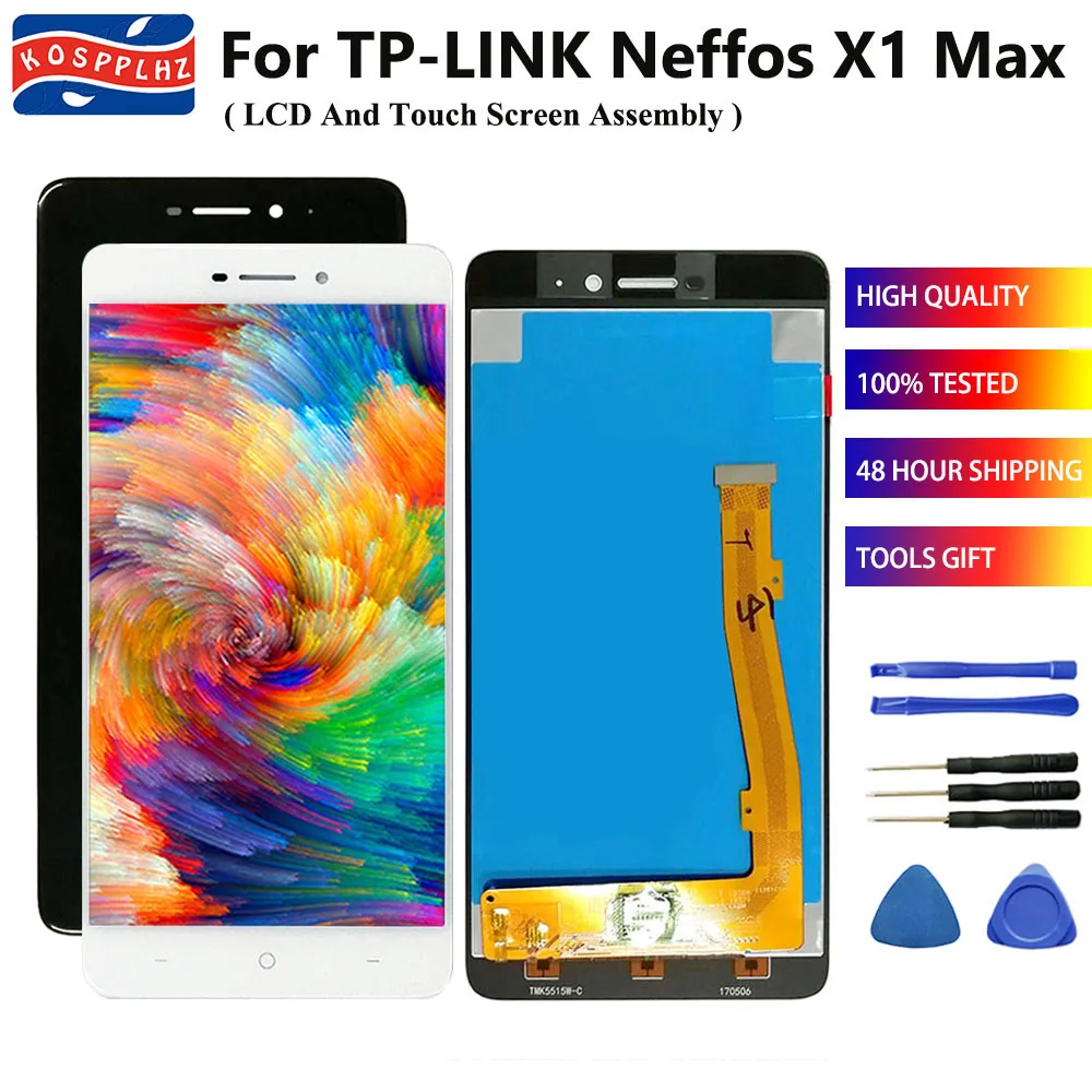 ЖК дисплей с дигитайзером в сборе для TP Link экран 5 дюйма Neffos X1 Max TP903A TP903C сенсорный