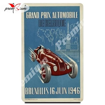 

Fridge magnet souvenir Grand Prix Репринт винтажного постера