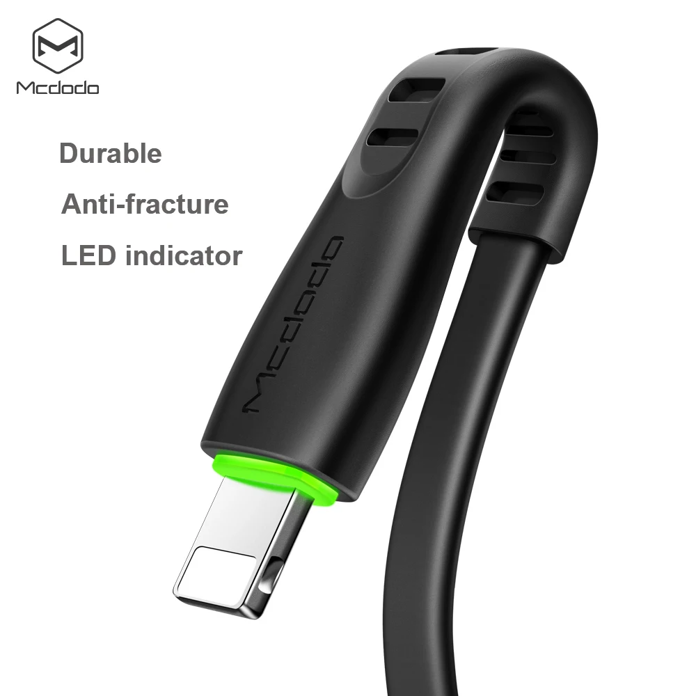 USB кабель Mcdodo для iPhone 11 pro Xs max Xr X 8 7 6 6s plus iPad 2 4 А быстрой зарядки шнур Usb передачи