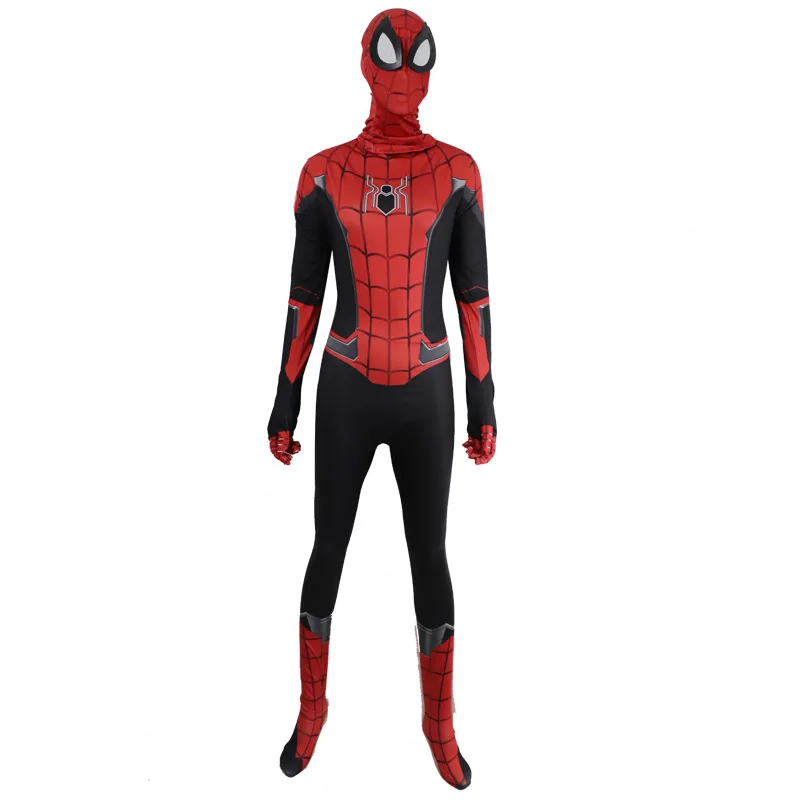 3D Digital Printing Spider-Man New Era Peter Parker Cosplay One-piece Tights Cosplay Costume