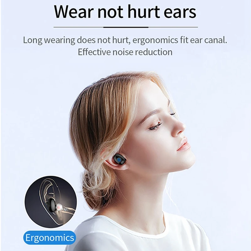 TW-10 Мини Bluetooth наушники беспроводные 5,0 наушники Водонепроницаемая гарнитура спортивная Гарнитура микрофон с переносной заряжающий чехол для Xiaomi