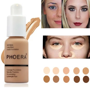 

30ml makeup liquid foundation matte long-lasting waterproof nourishing foundation full coverage whitening liquid foundation